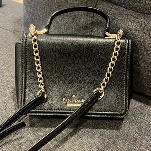 Kate Spade black crossbody purse
